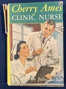Vintage 1952 Cherry Ames Clinic Nurse by Julie Tatham/ HC/ #13 - Picture 1 of 4