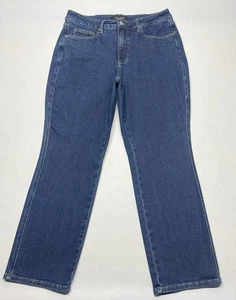 Judy Blue Straight Fit Denim Blue Jeans Size 16 34x29 Classic Casual Stretch - Picture 1 of 24