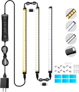 Plug in LED under Cabinet Lights Bar for Kitchen Dimmable Mini LED Closet Lamp - Picture 1 of 1