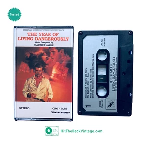 The Year Of Living Dangerously Soundtrack Cassette Tape (1983) Maurice Jarre - Picture 1 of 2