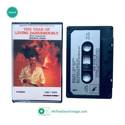 The Year Of Living Dangerously Soundtrack Cassette Tape (1983) Maurice Jarre - Image 1 of 2