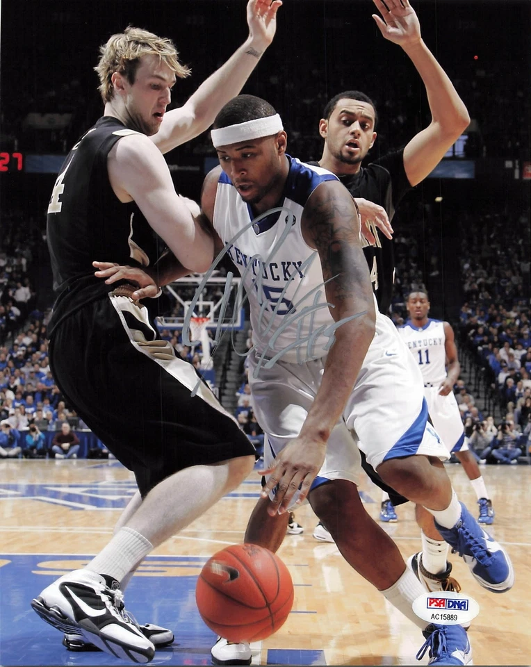 Demarcus Cousins signed 8x10 photo PSA/DNA Warriors Autographed Kentucky Wildcat Foto 1 de 1