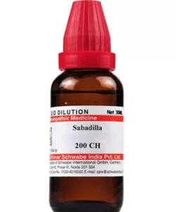 Dr Willmar Schwabe India Sabadilla 200 CH Dilution 30 ml - Picture 1 of 5