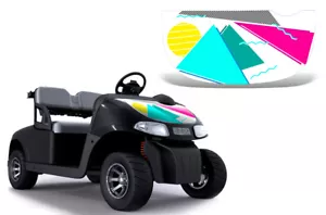 Kit de gráficos para capó de carro de golf EZ Go Freedom RXV 2015-22 VICE - Imagen 1 de 2