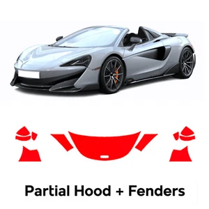 Hood Precut PPF Paint Protection Film For McLaren 600LT 2019-2021 - Picture 1 of 8