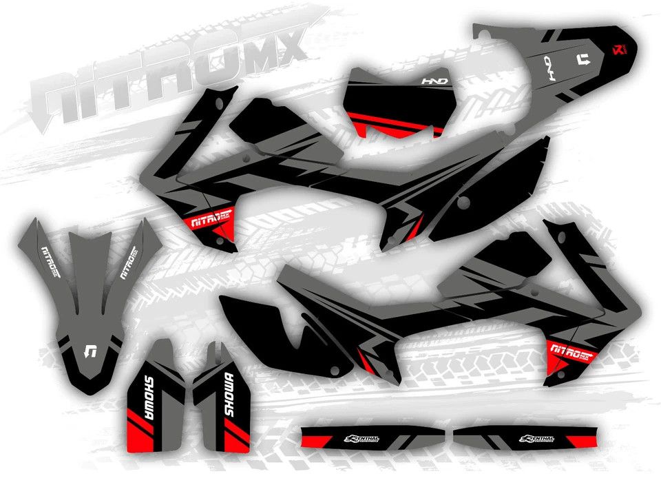 Graphics Kit fits Honda CRF 250L 2012 2013 2014 2015 2016 2017 2018 2019 2020 — 第 1/1 张图片