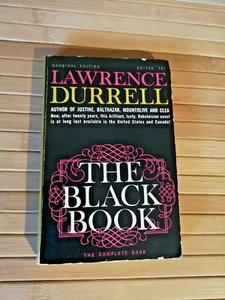 The Black Book by Lawrence Durrell US 1962 Cardinal PB - Vintage - VGC - Imagen 1 de 5