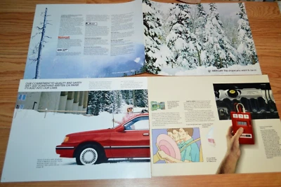 1987 MERCURY TOPAZ FEATURE OPTIONS ORIGINAL DEALER ADVERTISEMENT PRINT AD 87 - Image 1 of 2