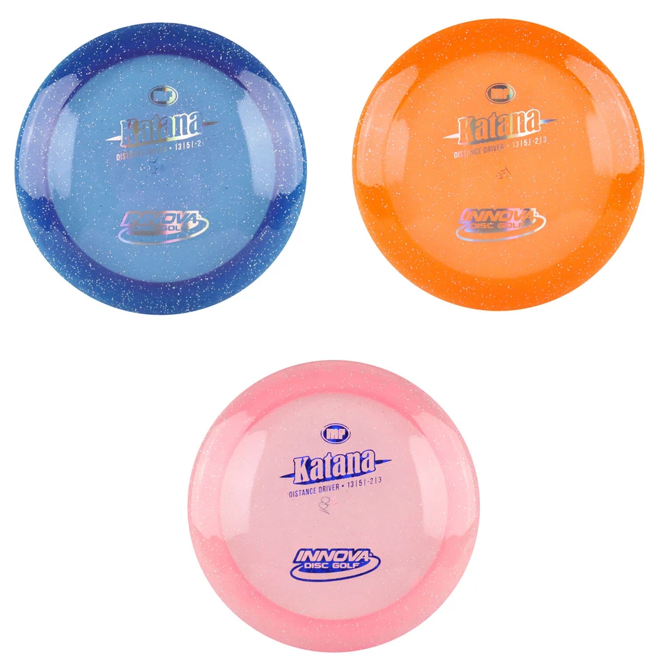 Innova Disc Golf Champion Metal Flake Katana Distance Driver 13/5/-3/3 - Choose - Image 1 of 1