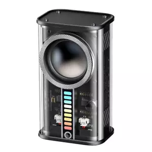 Altavoz inalámbrico Clear Mecha portátil mini subwoofer 3D altavoz Bluetooth - Imagen 1 de 9