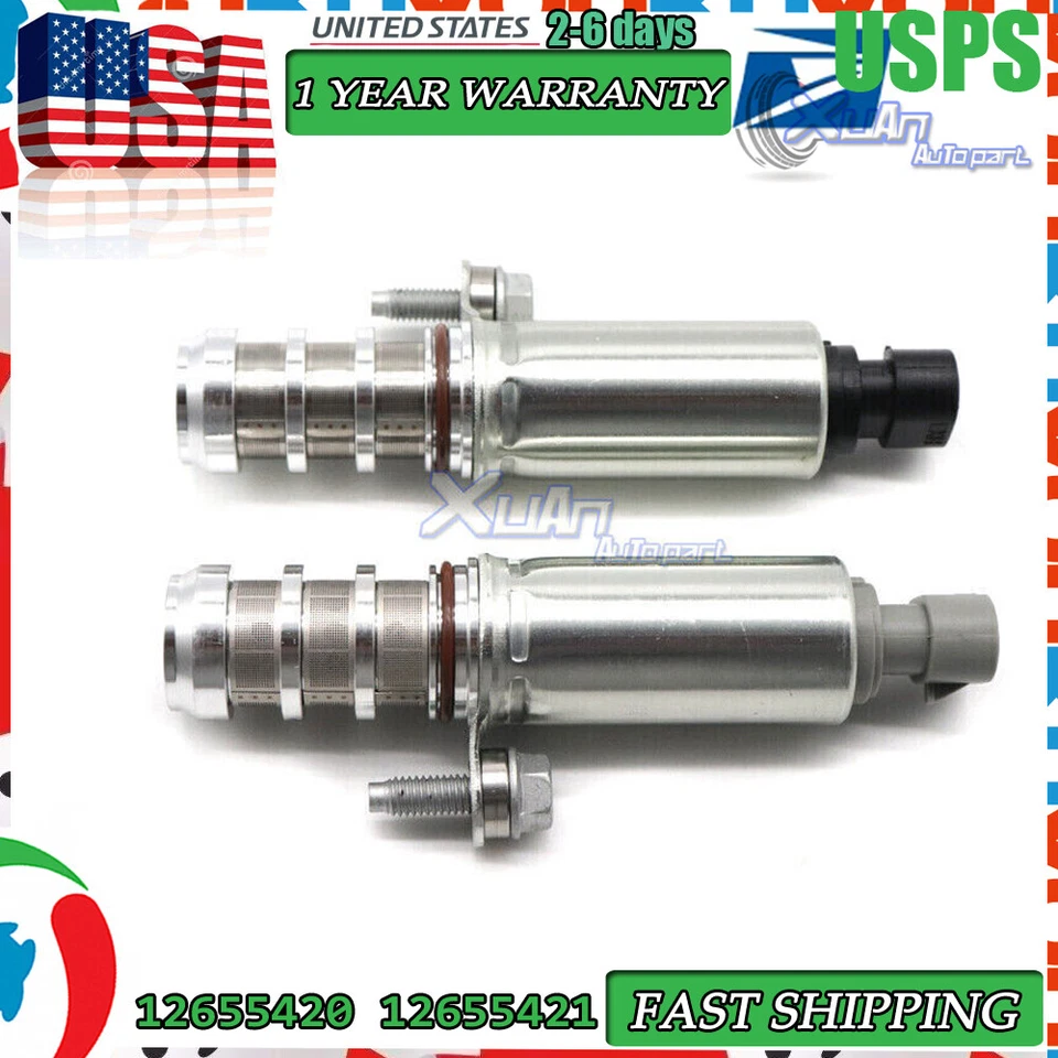 Actuador solenoide VVT de sincronización de válvula variable para GM Buick Chevy 12655420 12655421 Foto 1 de 4