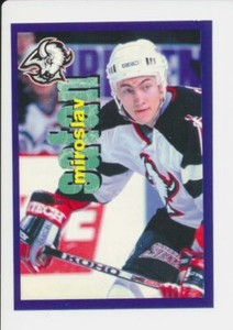 1998-99 Panini Stickers #16 MIROSLAV SATAN - Buffalo Sabres