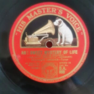 RICHARD CROOKS-ah! Sweet Mystery Of Life/the Song Of Songs-made In England Press - Picture 1 of 2