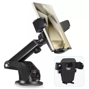Universal 360° Windshield Mount Car Holder for Mobile Phone GPS iPhone Samsung - Picture 1 of 12