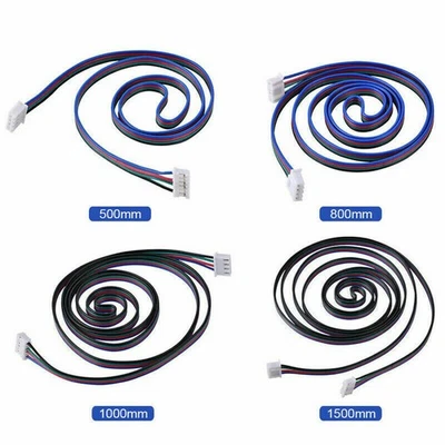 5pcs 3D Printer Line HX2.54 4pin-6pin White Terminal Cables For Stepper Motors F Foto 1 de 4