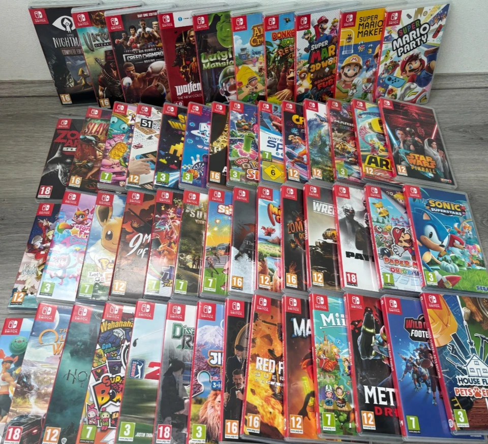 Selection of Nintendo Switch Games *CHOOSE YOUR TITLE* + **Switch 2 Compatible** - Image 1 of 1