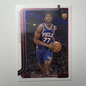 2025-26 Topps Flagship VJ Edgecombe RC #203 76ers Rookie Card V.J. - Bild 1 von 2