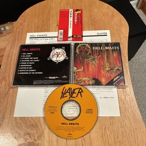 Slayer - Hell Awaits +2 CD 90s Japan press metallica megadeth exodus anthrax - Imagen 1 de 7