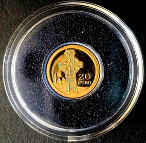 MEDAGLIA D'ORO - IRLANDA - 20 EURO D'ORO - LA CROCE CELTICA - 2011 - CAPSULA - Imagen 1 de 2