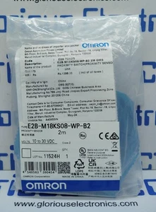 E2B-M18KS08-WP-B2-2M   - Omron Make  - Qty 10pcs - Picture 1 of 4
