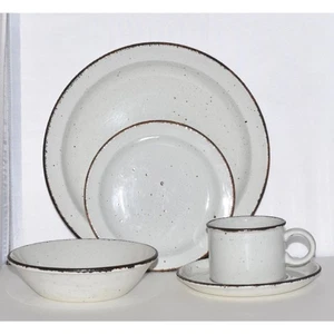 STONEHENGE Midwinter Creation Dinner Plate Desert Plate Bowl Mug/Saucer 5pc MCM - Picture 1 of 13