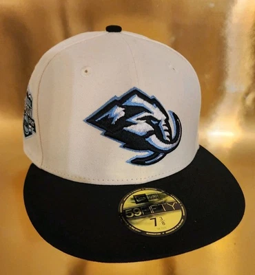 Utah Mammoth New Era NHL Parche Temporada Inaugural Talla 7 3/8 Sombrero Ajustado  Foto 1 de 4