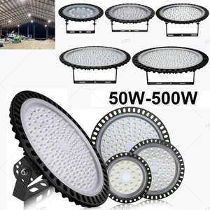 1-20Pack 500W 300W 200W 100W 50Watt UFO LED High Bay Light Warehouse Shop Lights - Picture 1 of 17