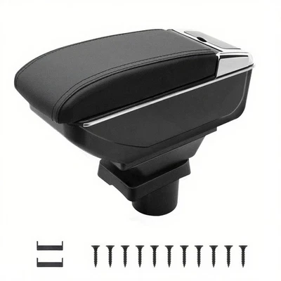 Caja reposabrazos central para Toyota Prius C consola central almacenamiento de doble capa Foto 1 de 4