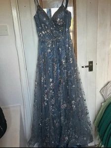 Evita Dark Grey Prom dress - Picture 1 of 2
