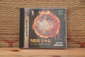 NBA Jam Tournament Edition Sega Saturn SS Japan Very Good Condition!