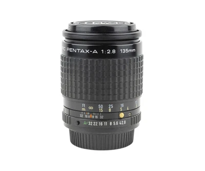 SMC Pentax-A 135mm 1:2.8 lens tele obiettivo Excellent Near Mint - Imagen 1 de 4