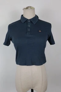 DICKIES POLO MAGLIA DONNA COTONE S WOMAN SHIRT CASUAL VINTAGE LOGO - Imagen 1 de 7