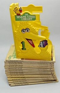 The Sesame Street Treasury Book Set Complete 1-15 w/ Big Bird Book Holder | 1983 - Bild 1 von 23