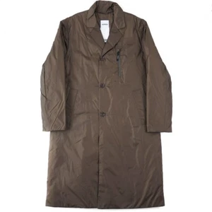 Aspesi F/W 24-25 Lightweight Insulated Techno Nylon Long Overcoat Jacket L New - Picture 1 of 8