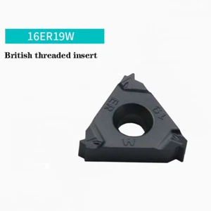 10P 16ER 19W CNC Lathe Tools Carbide Threading Inserts 16ER For Stainless Steel - Picture 1 of 3