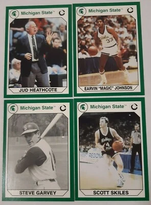 1990 Michigan State Univ., Collegiate Collection, You Pick, COMPLETE YOUR SET!!  - Image 1 of 3