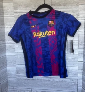 FC Barcelona Nike Jersey Youth XL Special Edition Rakuten Unicef Soccer NWT - Picture 1 of 3