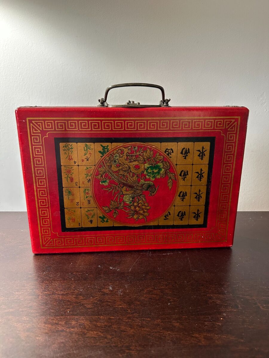 Mah Jong 1980 Vintage Manufacture Board & Traditional Games Mah Jong 1980 Vintage Manufacture Board & Traditional Games