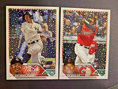 2023 Topps HOLIDAY Baseball Base Card YOU PICK - Image 1 of 2