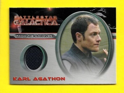 2008 Battlestar Galactica Staffel 3 Kostüm Karte CC33 Lt. Karl Agathon, Helo " - Bild 1 von 3