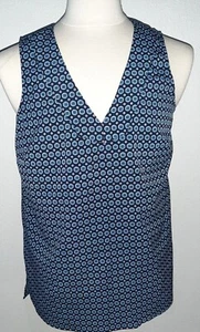 V-Neck Sleeveless Top - Size Large with high-low hemline - Picture 1 of 7