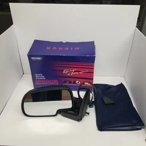 Polyway LH Side Mirror 337163N Fits 2003-06 Chevy Avalanche & Silverado, NOS - Picture 1 of 4
