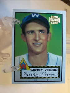 2001 Topps Archives Baseball Card #18 Mickey Vernon '52 (82554) - Picture 1 of 2