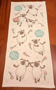 Shaun The Sheep Flower Muslin Hand Towel Face Towel, 78x35cm, Cotton (Brand New) - Picture 1 of 4