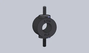 4-Pack: Low Frequency & Load, MM, M6, Rubber Bobbin Anti Vibration Mount - Picture 1 of 3