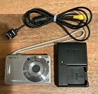 Sony Cyber-shot DSC-W70 7.2MP Digital Camera Carl Zeiss Lens, Battery & Charger