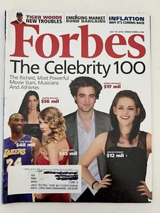 Forbes The Celebrity 100 The Richest, Most Powerful Movie Stars, Musicians and A - Picture 1 of 6