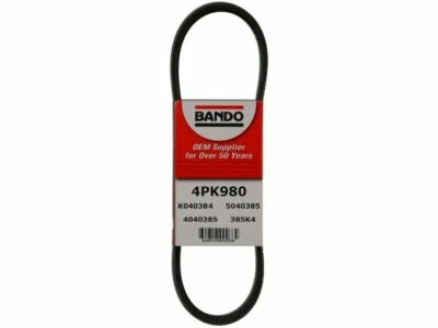 For 1995-1997 Dodge Stratus Multi Rib Belt Power Steering 94252VX 1996 2.5L V6 - Image 1 of 2