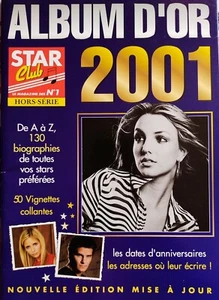 SELTENER STARCLUB AUS SERIE 34 GOLDALBUM 2001 KOMPLETT MIT 50 VIGNETTEN ZUM AUFKLEBEN - Bild 1 von 5