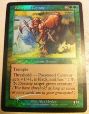 Foil Possessed Centaur - Torment - Magic: The Gathering - MTG